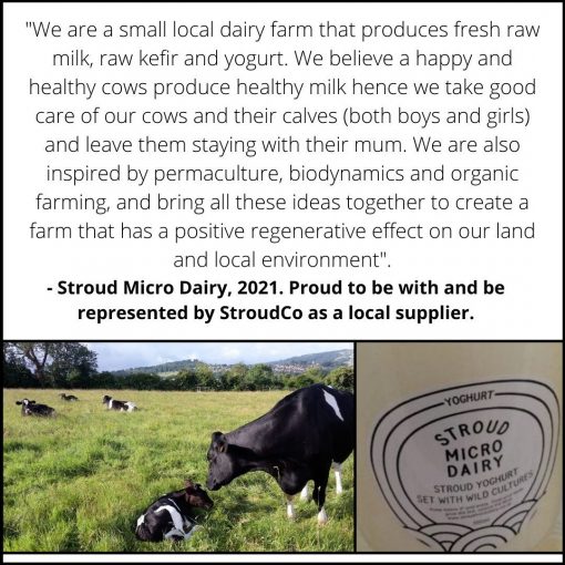 We are a small local dairy farm that produces fresh raw milk, raw kefir and yogurt. We believe a happy and healthy cows produce healthy milk hence we take good care of our cows and their calves (both boys and girls) and leave them staying with their mum.